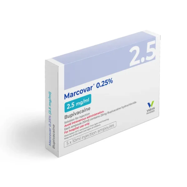 مارکووار® 0.25% (بوپیواکائین)